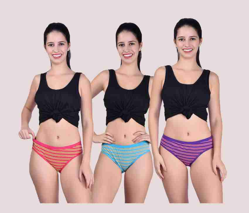 hillmyna Women Hipster Multicolor Panty - Buy hillmyna Women Hipster  Multicolor Panty Online at Best Prices in India