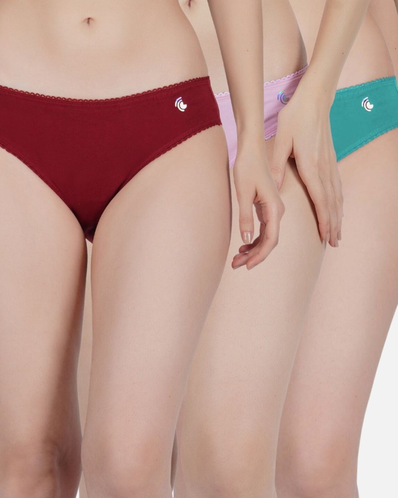 IMPERATIVE by NEU LOOK Women Hipster Maroon, Green, Pink Panty - Buy  IMPERATIVE by NEU LOOK Women Hipster Maroon, Green, Pink Panty Online at Best  Prices in India