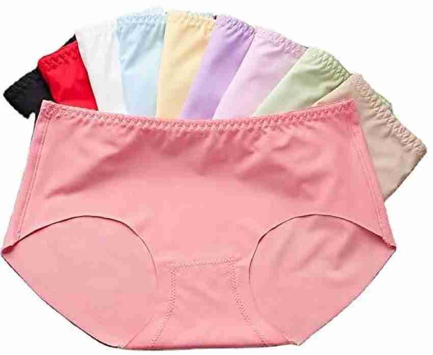 pack of 3 Ice Silk Seamless Panties Underwear Invisible Ladies