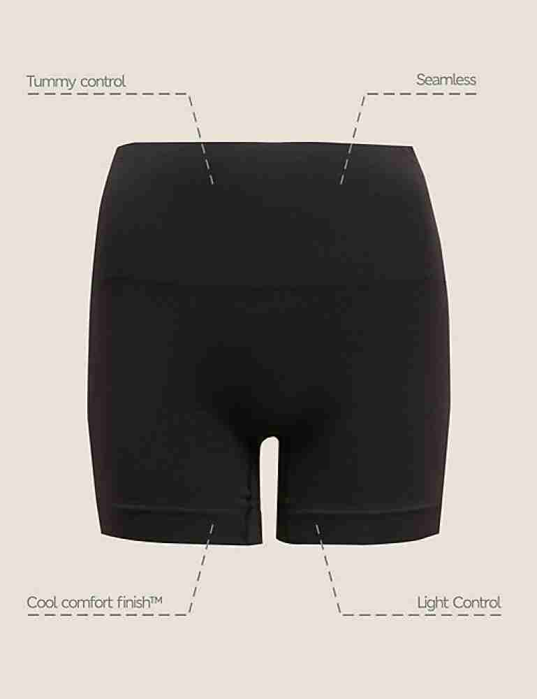 Buy Marks & Spencer Pack Of 2 Light Control No VPL Shaping Shorts In Black