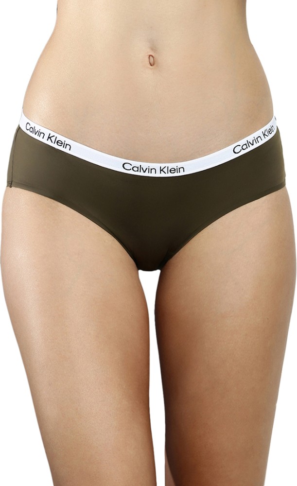 Calvin Klein Underwear Women Hipster Green Panty - Buy Calvin Klein  Underwear Women Hipster Green Panty Online at Best Prices in India