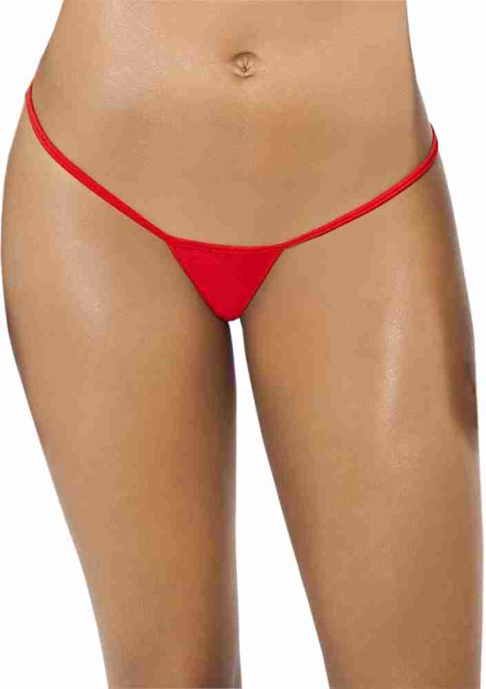 Stylish Me Women Thong Red Panty - Buy Red Stylish Me Women Thong Red Panty  Online at Best Prices in India