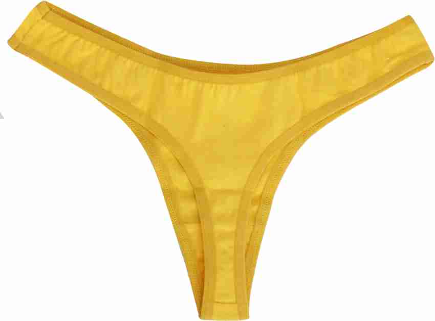 Girar Women Thong Beige, Red, Black, Yellow Panty - Buy Girar
