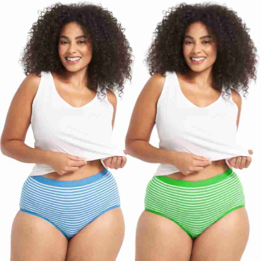 VESY Women Hipster Orange, Green, Blue Panty - Buy VESY Women