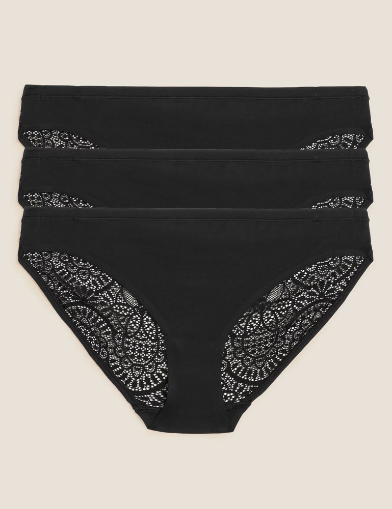 United Colors of Benetton Women Bikini Black Panty - Buy United Colors of  Benetton Women Bikini Black Panty Online at Best Prices in India