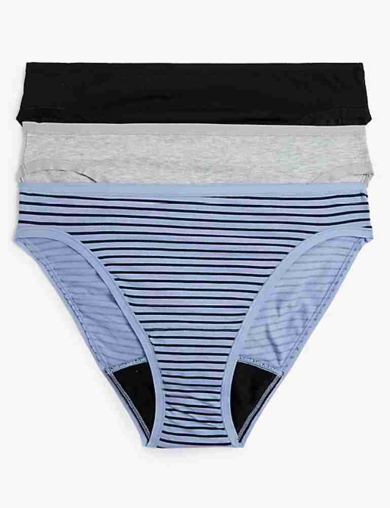 MARKS & SPENCER Women Boy Short Blue Panty - Buy MARKS & SPENCER Women Boy  Short Blue Panty Online at Best Prices in India