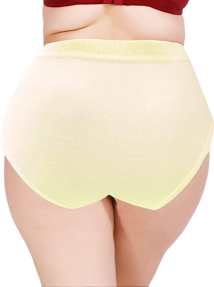 Buy VANILLAFUDGE Seamless Panty for Women, Full Coverage Panty