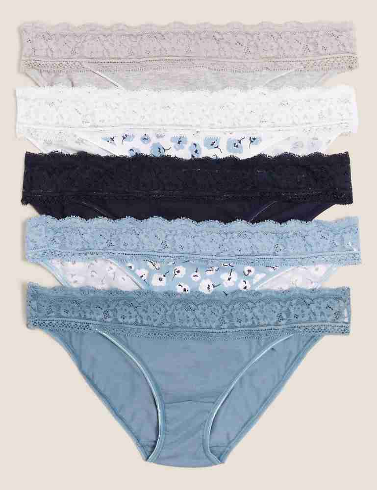 MARKS & SPENCER Women Bikini Multicolor Panty - Buy MARKS