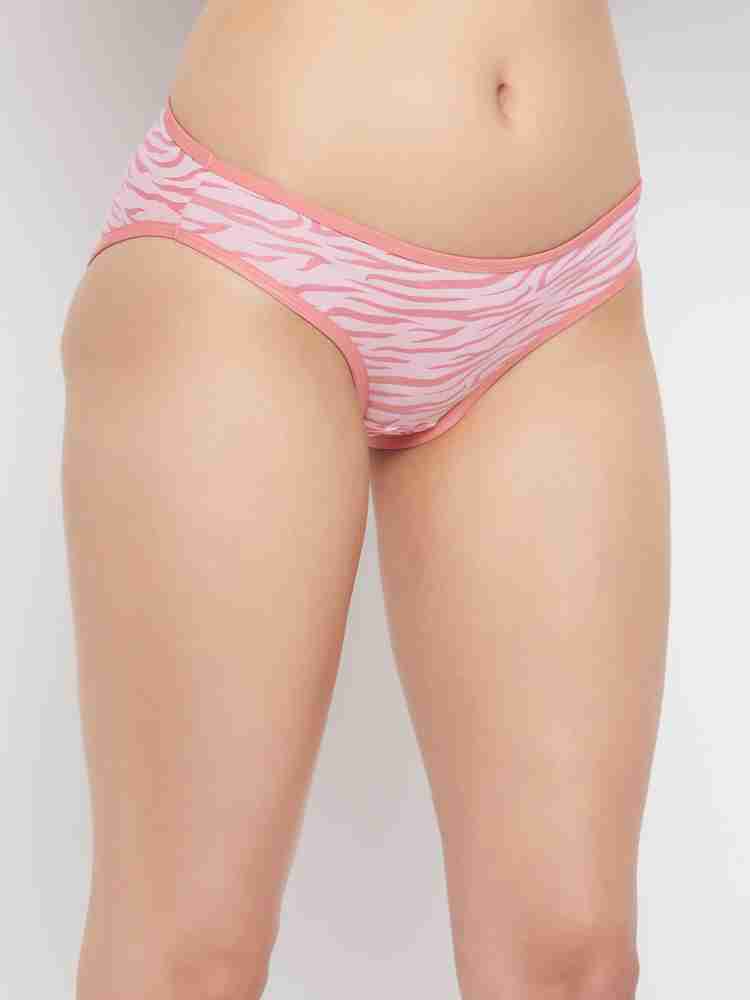 Clovia Women Bikini Pink Panty - Buy Clovia Women Bikini Pink