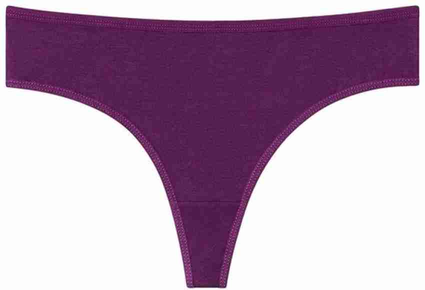 J.B.COLLECTION Women Thong Panty (Pack of 2)
