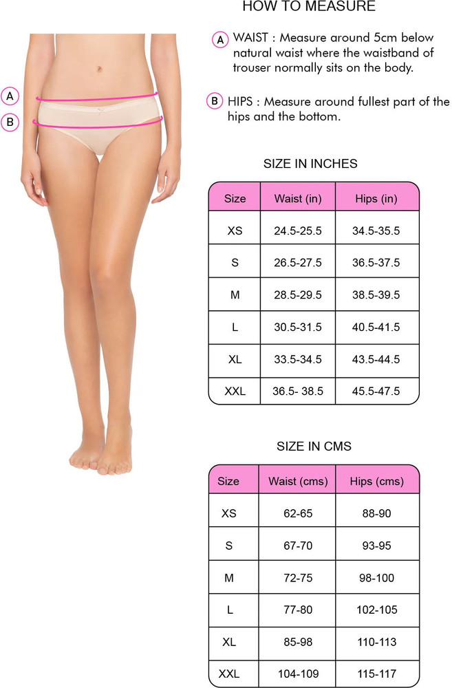 Candyskin Women Bikini Pink Panty - Buy Candyskin Women Bikini Pink Panty  Online at Best Prices in India