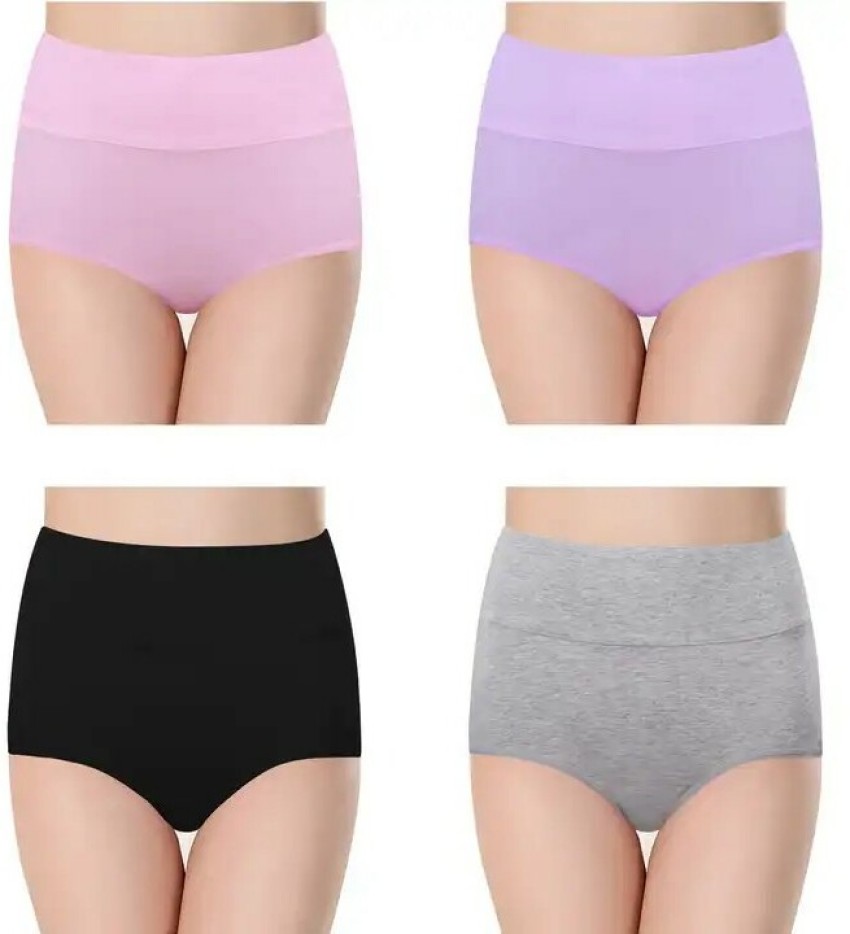 Buy SHAPERX Womens Underwear Cotton Hipster Panties Regular & Plus Size  4-Pack (XS) Multicolour at