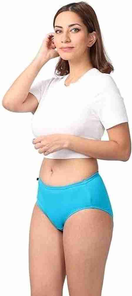 Women's Mid Waist Panty Briefs / Hipster Innerwear Soft