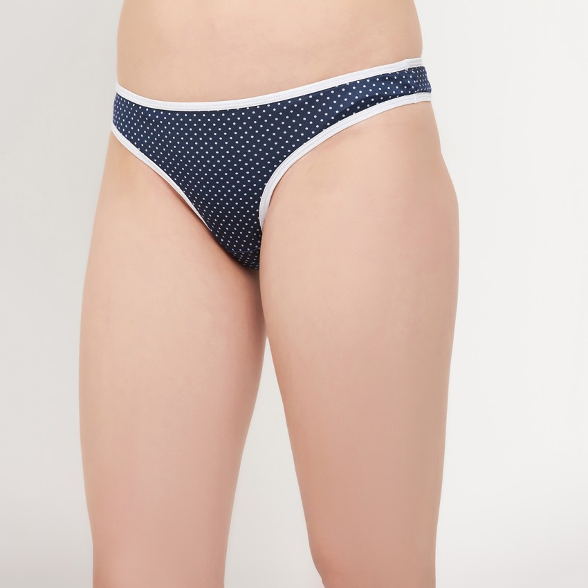 Clovia Women Thong Blue Panty