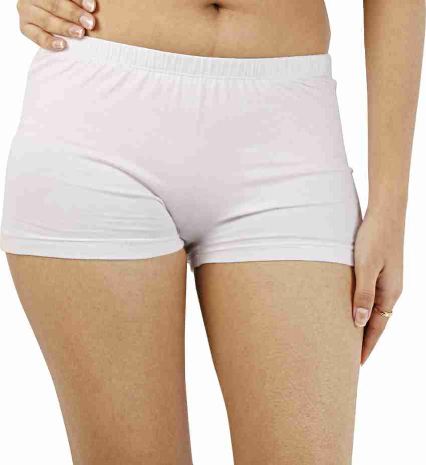 Diving deep Women Boy Short Red, White Panty - Buy Diving deep Women Boy  Short Red, White Panty Online at Best Prices in India
