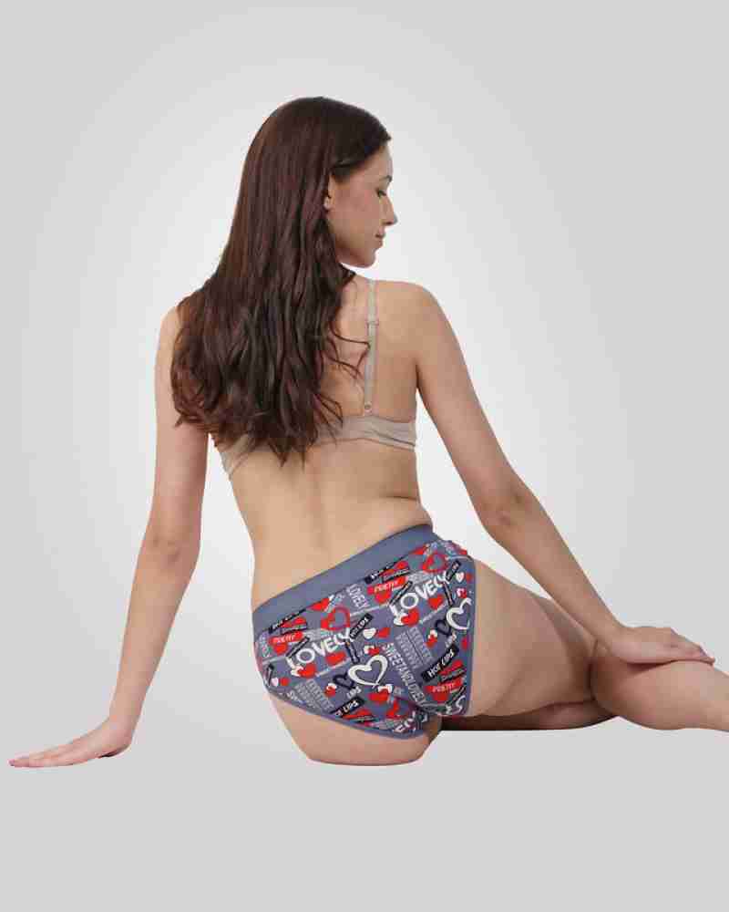 B-SOFT Women Hipster Multicolor Panty - Buy B-SOFT Women Hipster Multicolor  Panty Online at Best Prices in India
