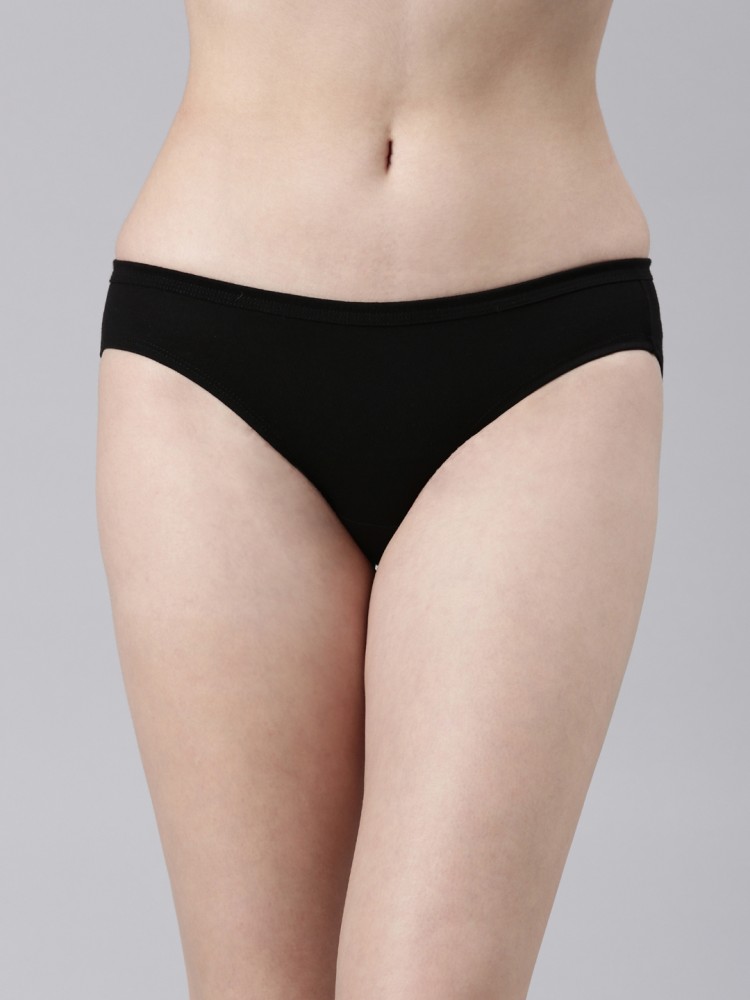Faso Women Bikini Black, Pink Panty - Buy Faso Women Bikini Black, Pink  Panty Online at Best Prices in India