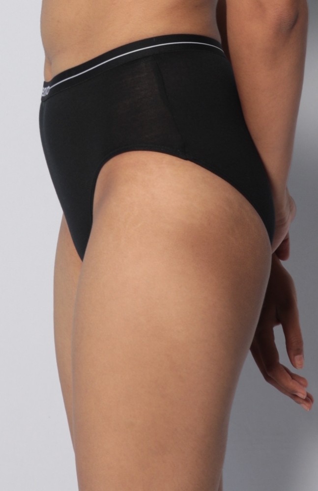 Buy Kearo Women Antibacterial Modal Panty, Sweat-Absorbent, Stretchable  and Odour Free, Black, Pack of 1