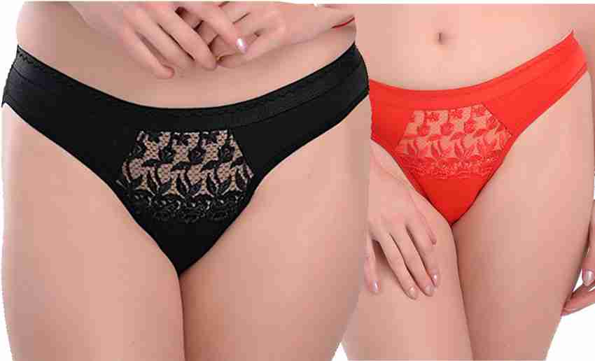 Buy BIZBEN women girls ladies panty/briefs/hipster/bikini/thong panties/ G-String/lace panties (S,M,L,XL,XXL,XXXL,Free Size)(PINK-XL) Online at Best  Prices in India - JioMart.