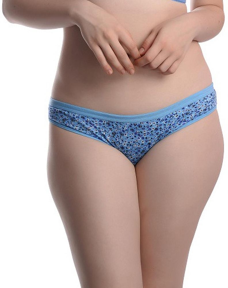 COMFFYZ Women Hipster Blue Panty - Buy COMFFYZ Women Hipster Blue Panty  Online at Best Prices in India