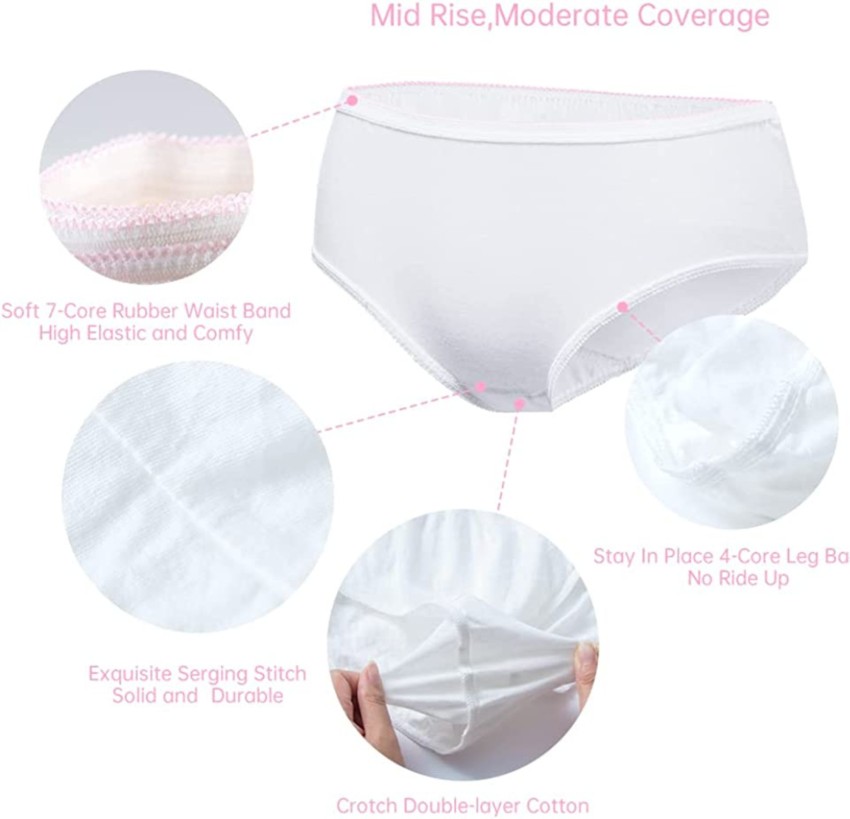 Bralux Disposable Panties (Pack of 36) - Multi-Color (M)