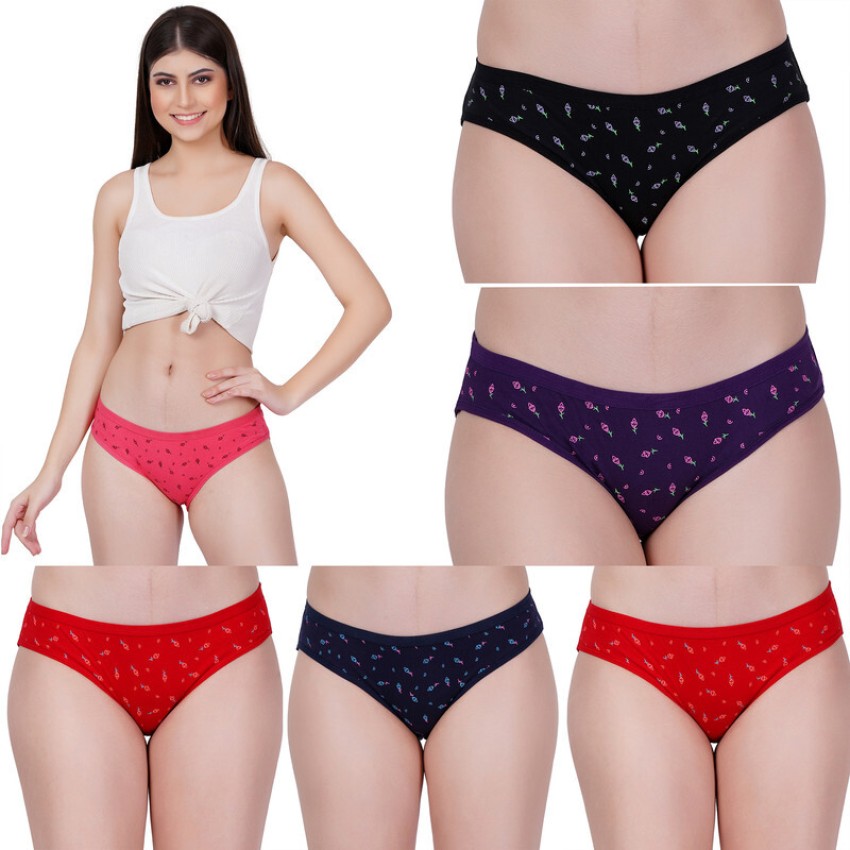 B-SOFT Women Hipster Multicolor Panty - Buy B-SOFT Women Hipster Multicolor  Panty Online at Best Prices in India