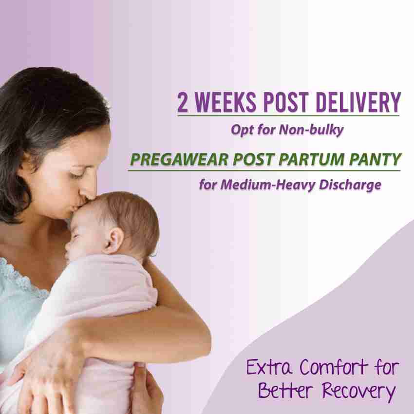 Pregawear Disposable Maternity Panty-High Absorbance Pad & Leak Guards –  The Mom Store