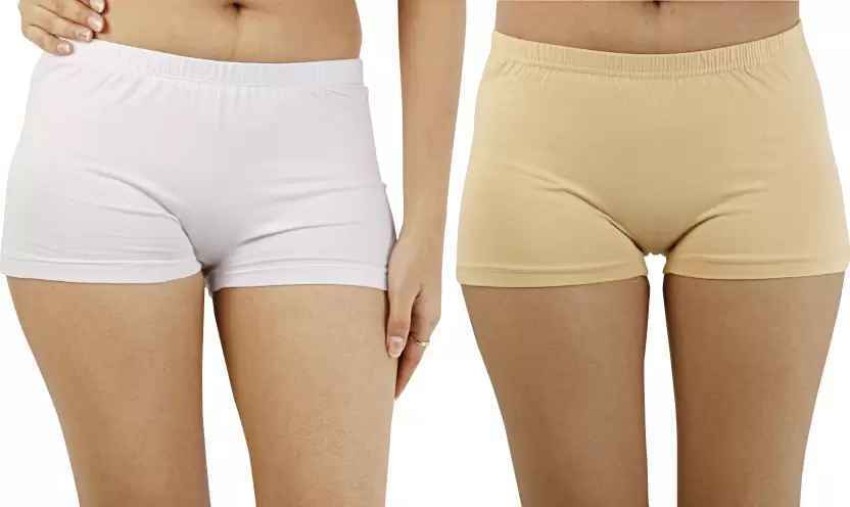 Underfit Women Hipster Beige, White Panty - Buy Underfit Women