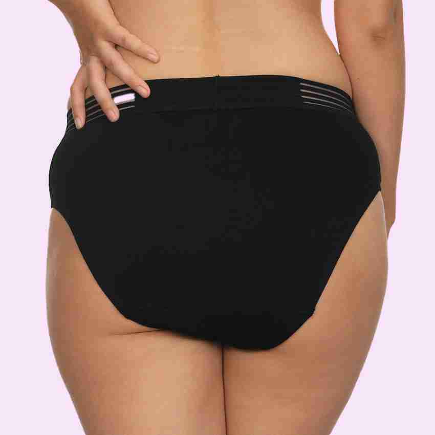 Mahina Women Periods Black Panty - Buy Mahina Women Periods Black