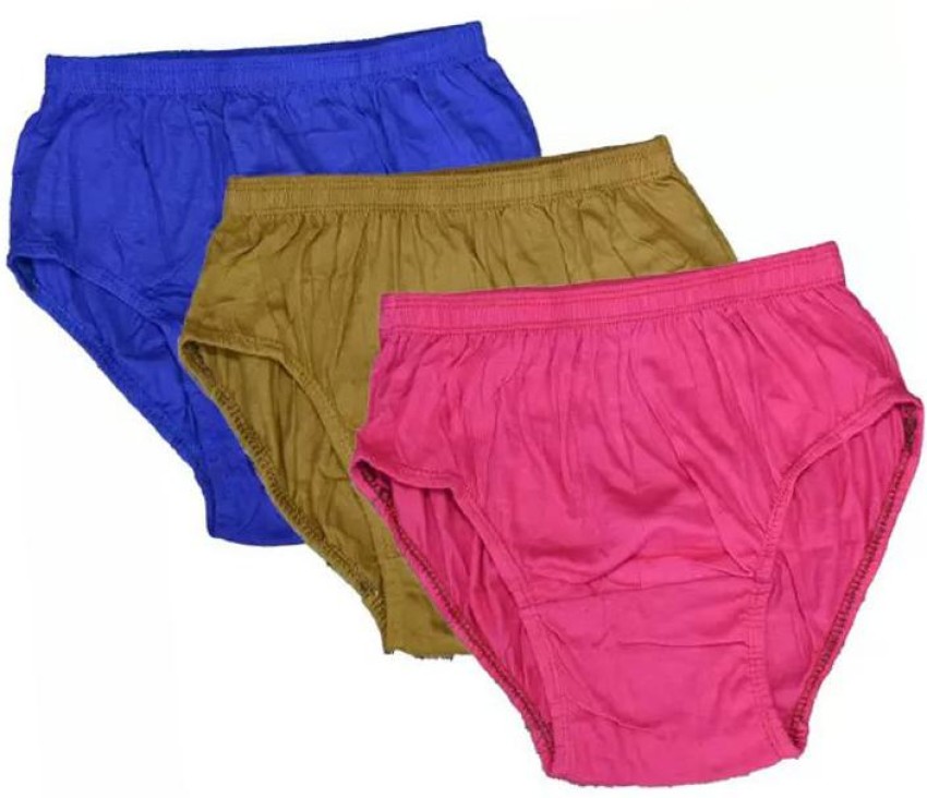 BRAAFEE Pack of 3 Girls Stretchable Air Cotton sports non padded