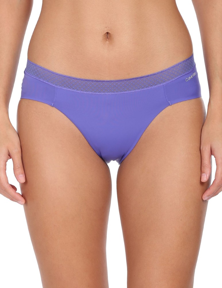 Calvin Klein Underwear Women Bikini Purple Panty - Buy Calvin Klein  Underwear Women Bikini Purple Panty Online at Best Prices in India