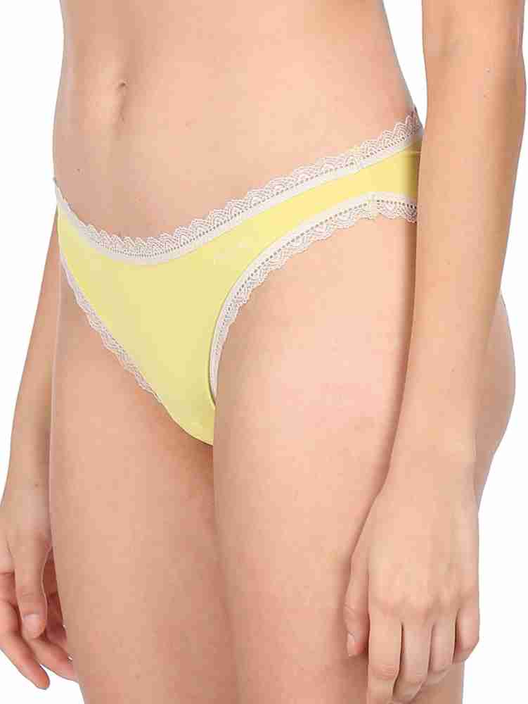 Yellow Underwear Women, Yellow Panties Women, Transparent Panties