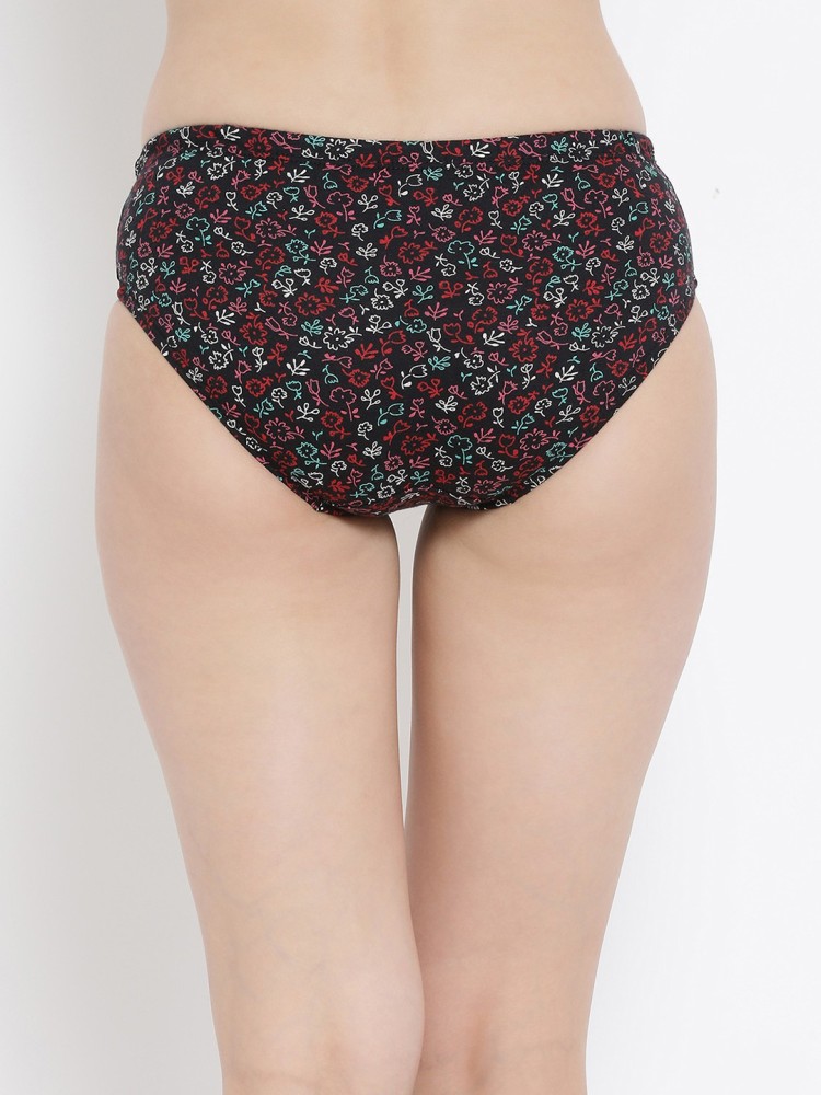 Buy Softline Multicolor Solid 100% Cotton Bikini Panty Online at