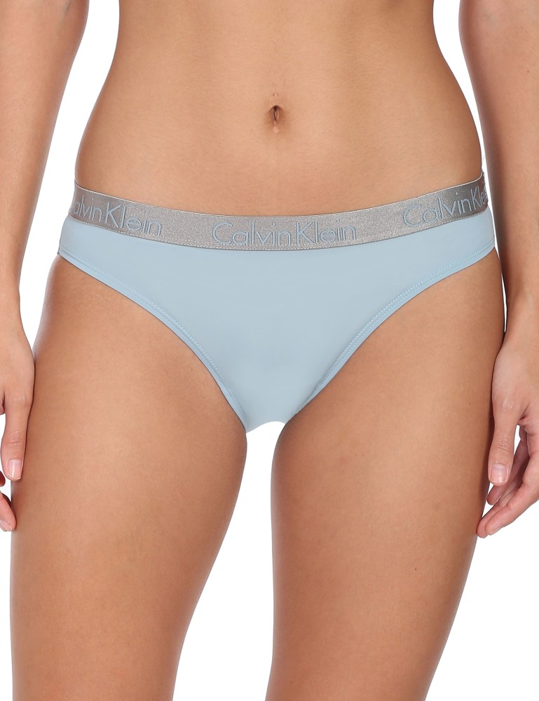 Calvin Klein Underwear Women Thong Blue Panty - Buy Calvin Klein Underwear  Women Thong Blue Panty Online at Best Prices in India