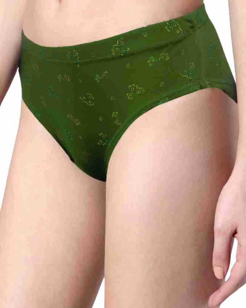 VanillaFudge Women Hipster Dark Green Panty - Buy VanillaFudge Women  Hipster Dark Green Panty Online at Best Prices in India