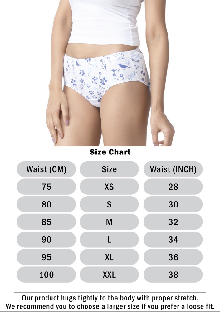 Buy ALBA Classic - 100% Cotton - Multicolor Panties for Women(100