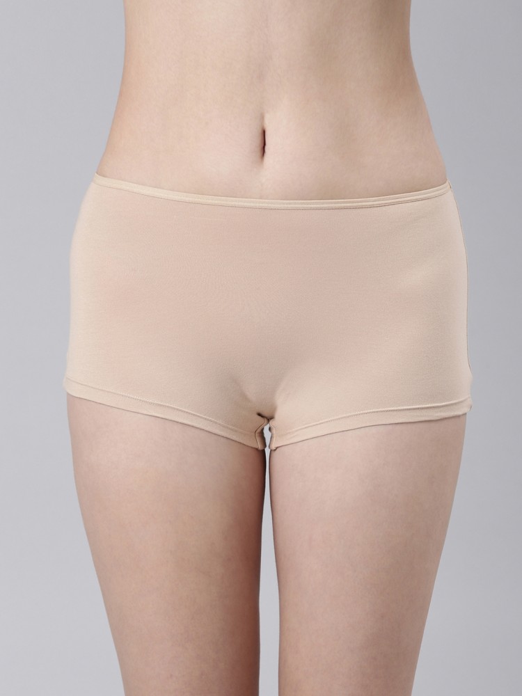 Faso Women Boy Short Beige Panty - Buy Faso Women Boy Short Beige Panty  Online at Best Prices in India