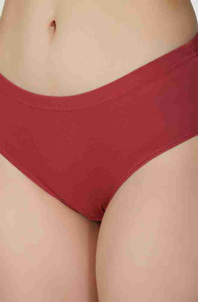 Hipster Plain Ladies Red Satin Panty at Rs 55/piece in New Delhi