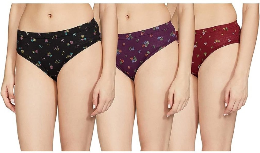 Zenus Women Bikini Multicolor Panty - Buy Zenus Women Bikini Multicolor Panty  Online at Best Prices in India