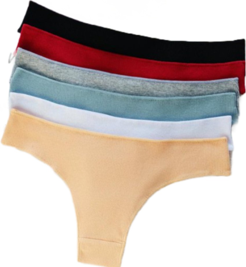 Livingtex Women Thong Multicolor Panty - Buy Livingtex Women Thong  Multicolor Panty Online at Best Prices in India