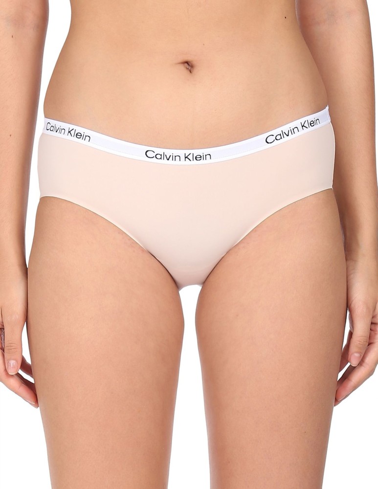 Calvin Klein Underwear Beige Solid Panty - Buy Calvin Klein Underwear Beige  Solid Panty online in India