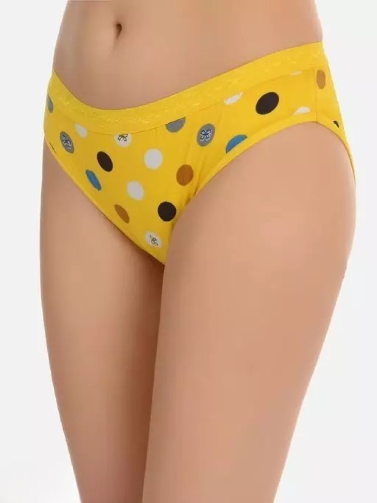 Vihira Women Hipster Yellow Panty - Buy Vihira Women Hipster Yellow Panty  Online at Best Prices in India