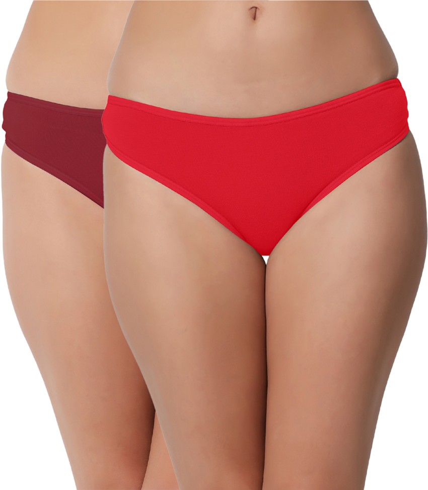 Bleeding Heart Women Hipster Maroon, Red Panty - Buy Bleeding Heart Women  Hipster Maroon, Red Panty Online at Best Prices in India