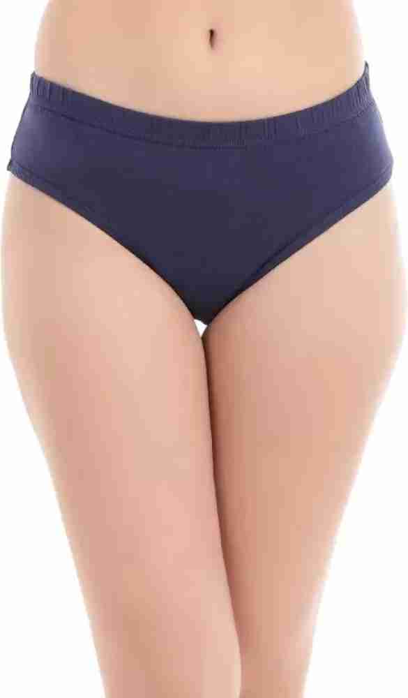 Buy Clovia Cotton Rich Non-Padded Wirefree T-Shirt Bra & Mid Waist Hipster  Panty - Red online