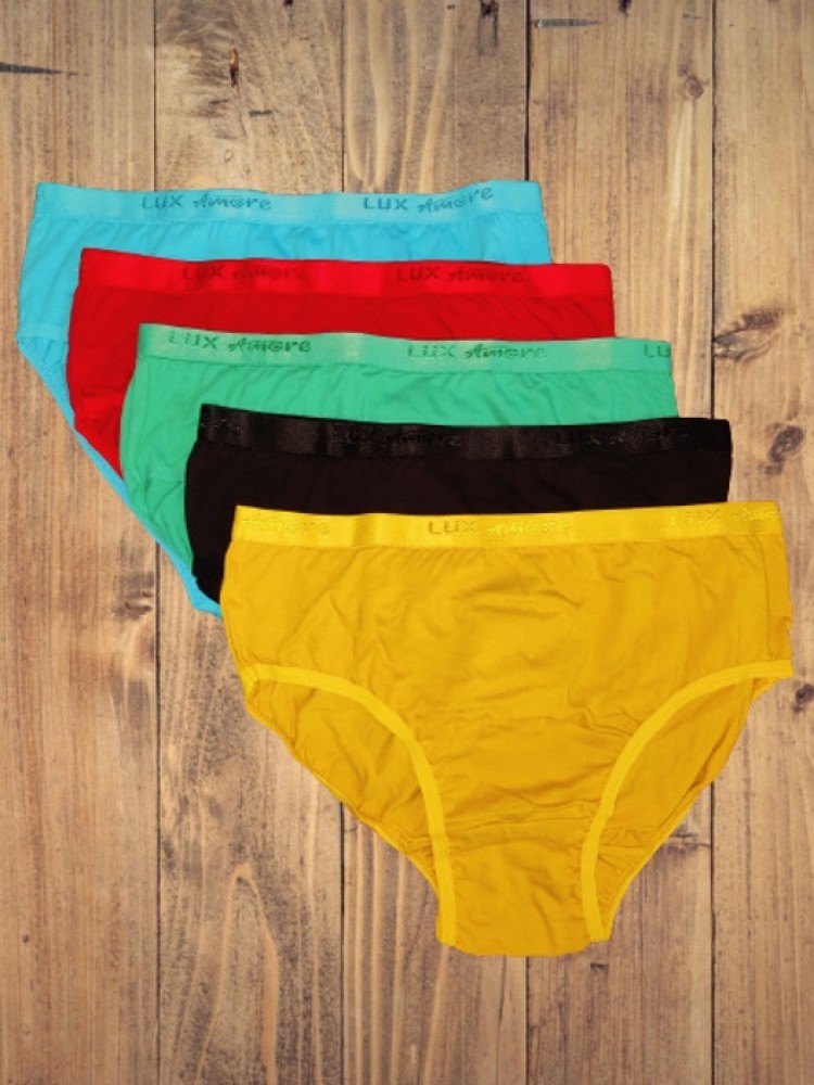 Buy LUX Women Hipster Multicolor Panty(Pack of 5) on Flipkart