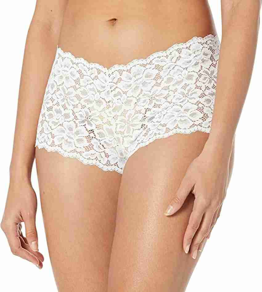 Lace cheeky boy shorts clearance