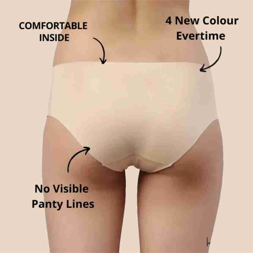 Women InvisiLite Hipster Panty - No Visible Panty Line and Quick Dry
