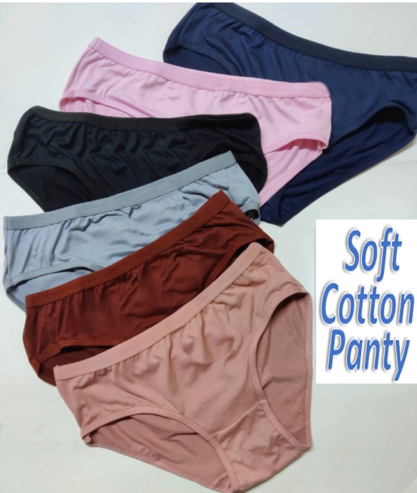 6 cotton classic panties pack, Women's panties