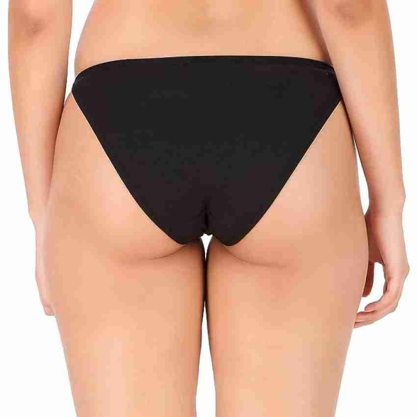 Upheavel Women Bikini Black Panty - Buy Upheavel Women Bikini Black Panty  Online at Best Prices in India