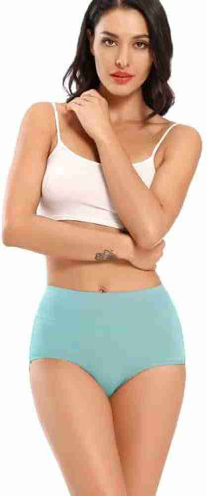Buy SHAPERX Women's Cotton Stretch Underwear Comfy High Waisted
